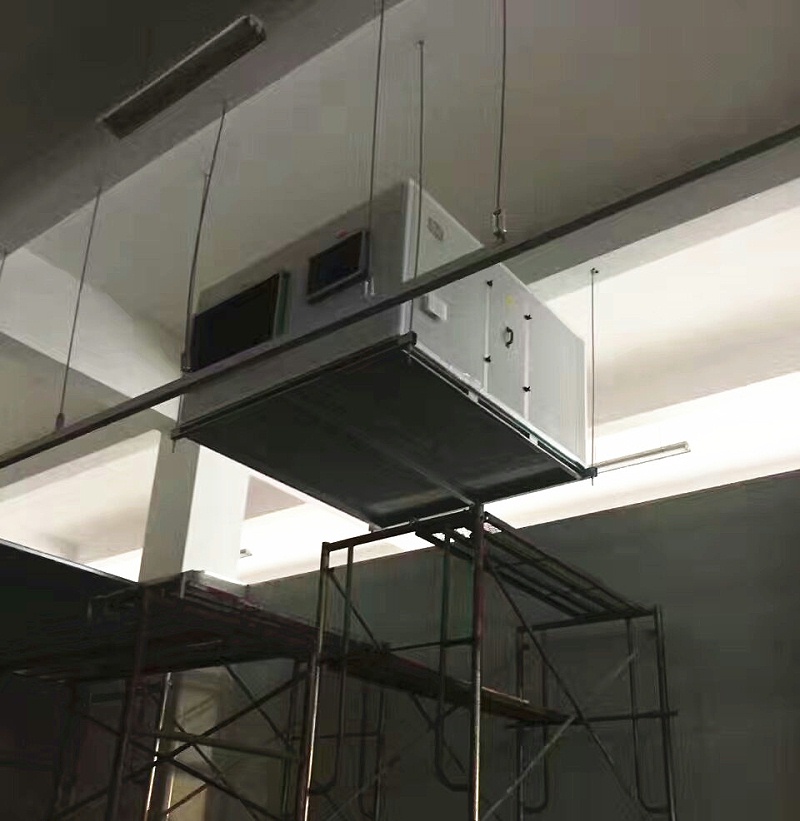 揚(yáng)子江空調(diào)新風(fēng)換氣機(jī)吊裝